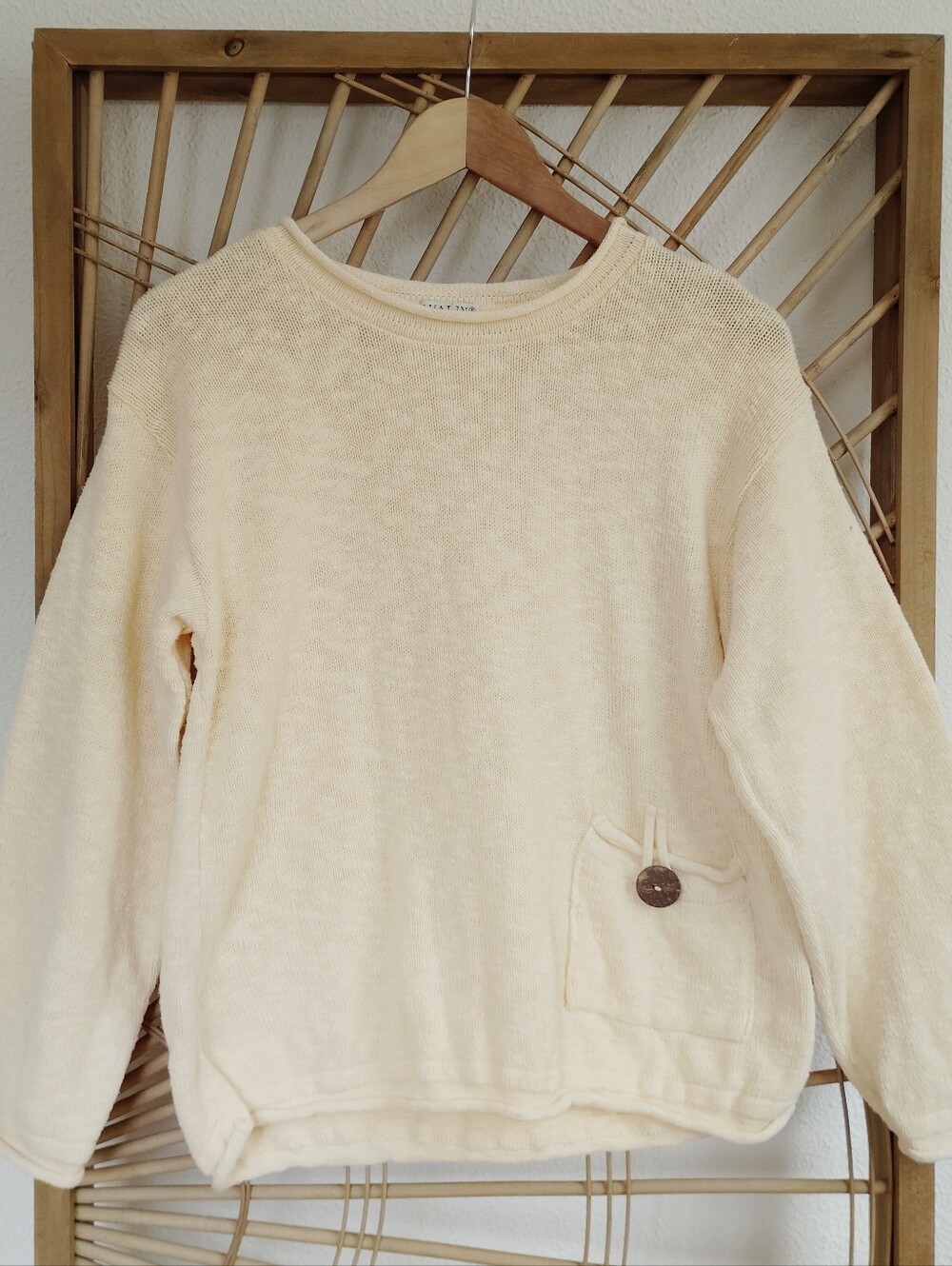 Vintage Avalin 100% Cotton Sweater / Size S-M